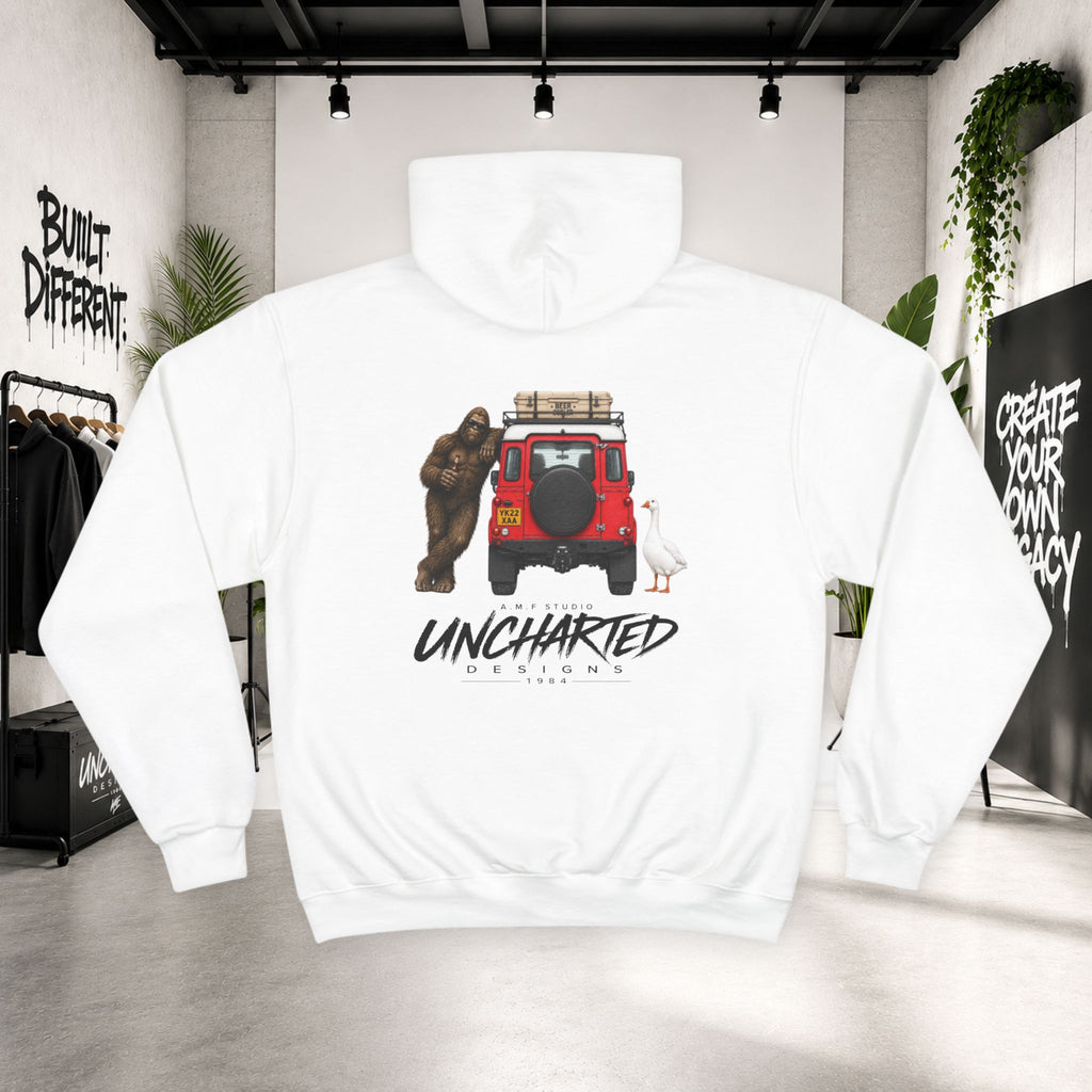 Champion × Uncharted Bigfoot & Goose 4x4 Adventure Hoodie