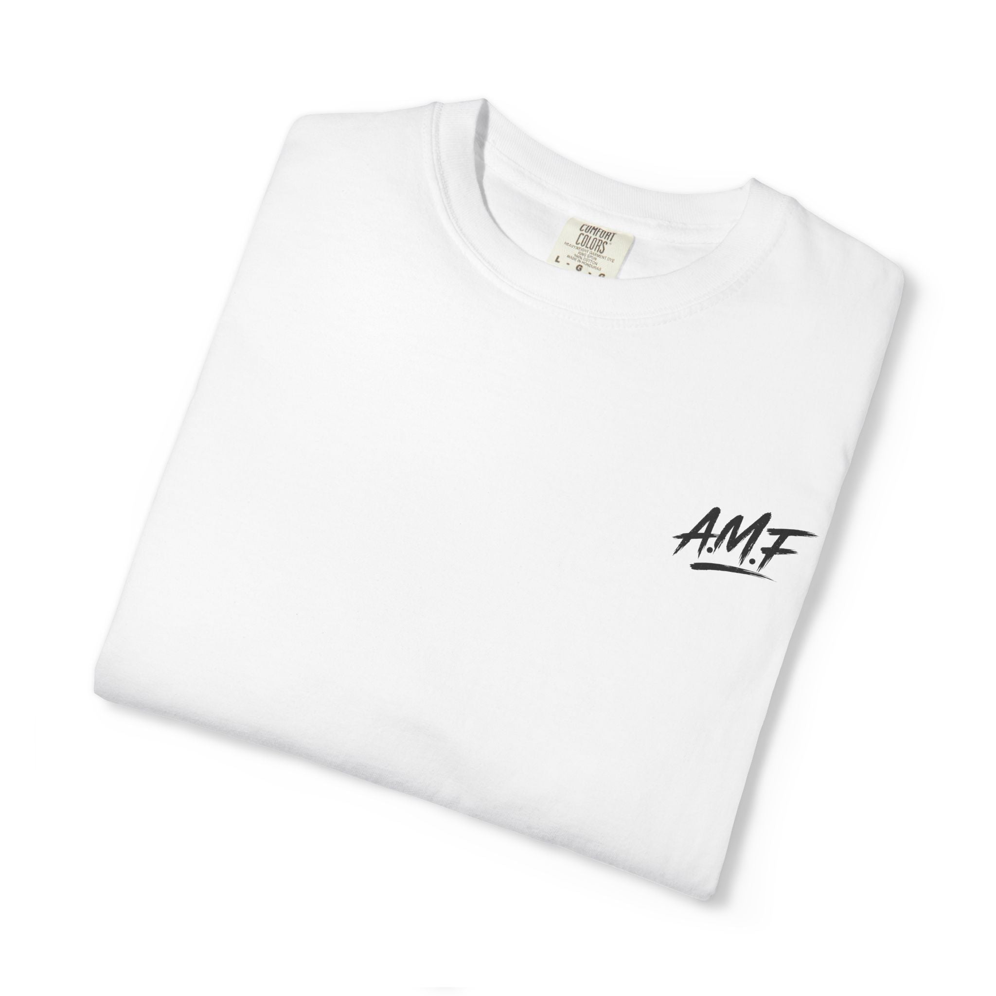 Sasquatch and Racoon Golf Cart Tee A.M.F Studio 1984