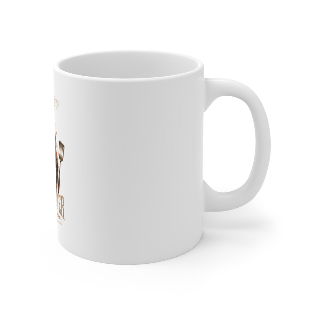 Grill Master Ceramic Coffee Mug 11oz & 15oz | A.M.F Studio 1984