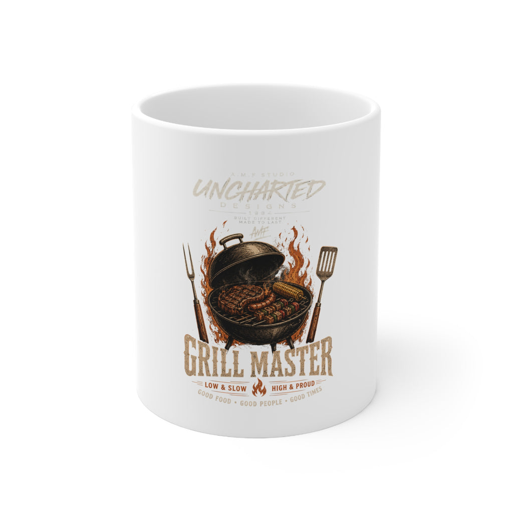 Grill Master Ceramic Coffee Mug 11oz & 15oz | A.M.F Studio 1984