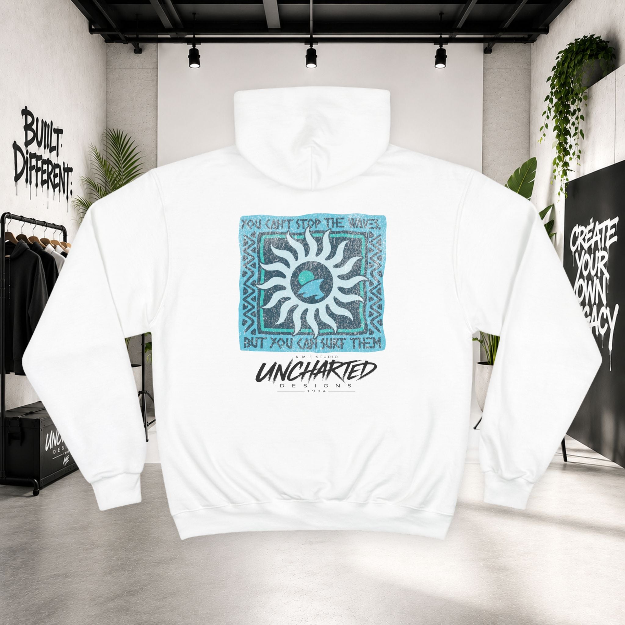 Champion x Uncharted Designs Can't Stop The Waves Hoodie