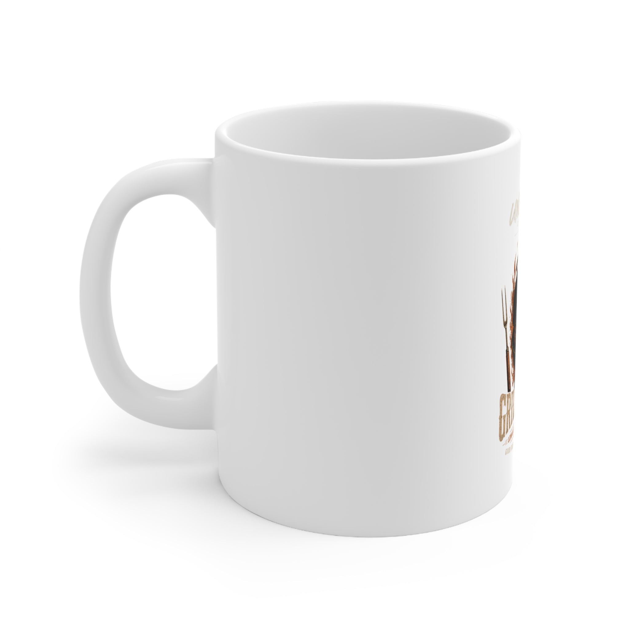 Grill Master Ceramic Coffee Mug 11oz & 15oz | A.M.F Studio 1984