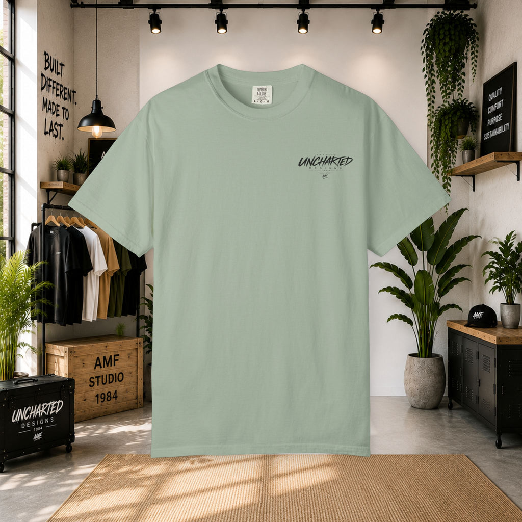 Uncharted Essential T-Shirt | Premium Minimal Streetwear | AMF Studio 1984