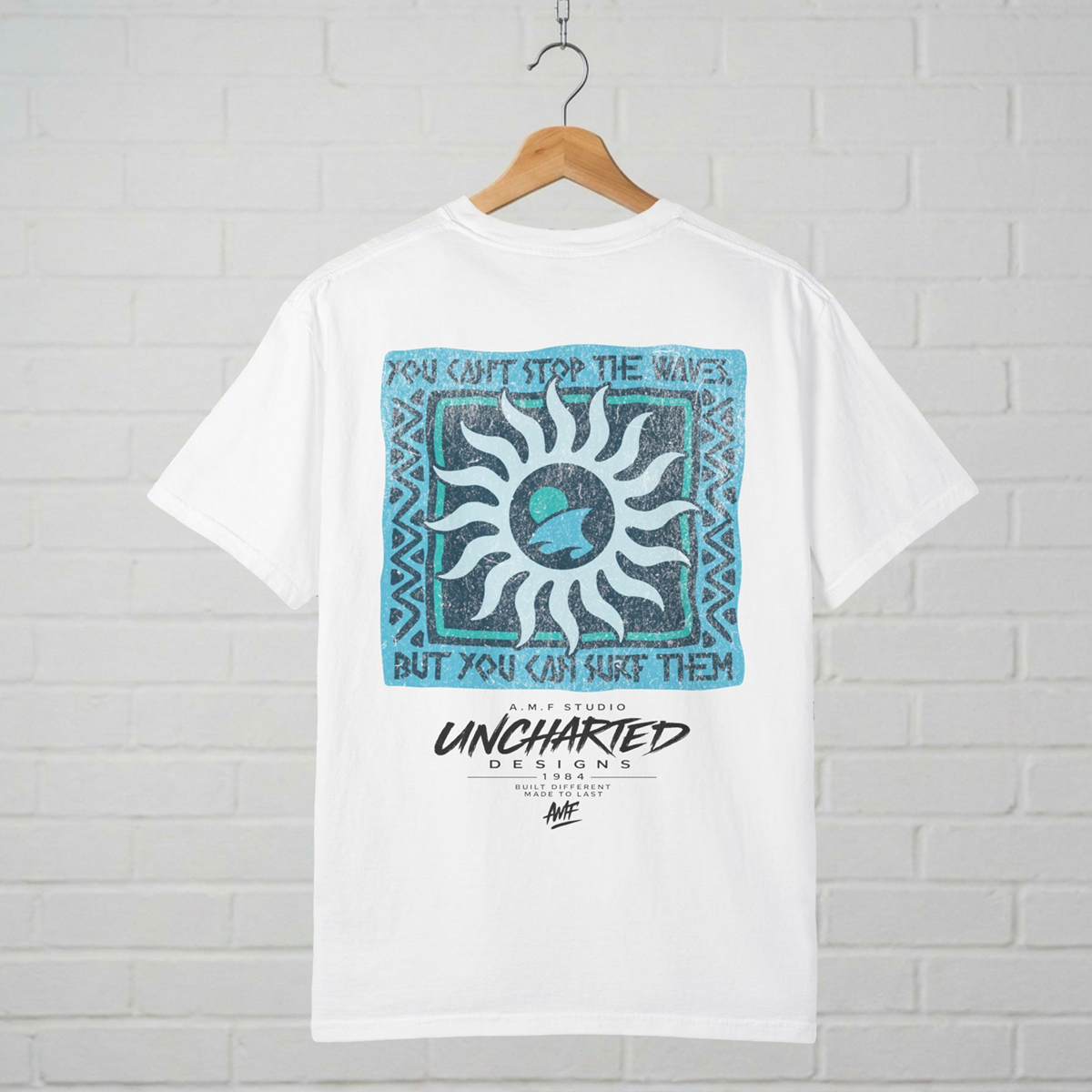 You Can’t Stop The Waves Premium Graphic T-Shirt