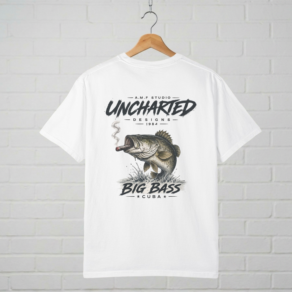 Big Bass Fishing T Shirt Outdoor Apparel