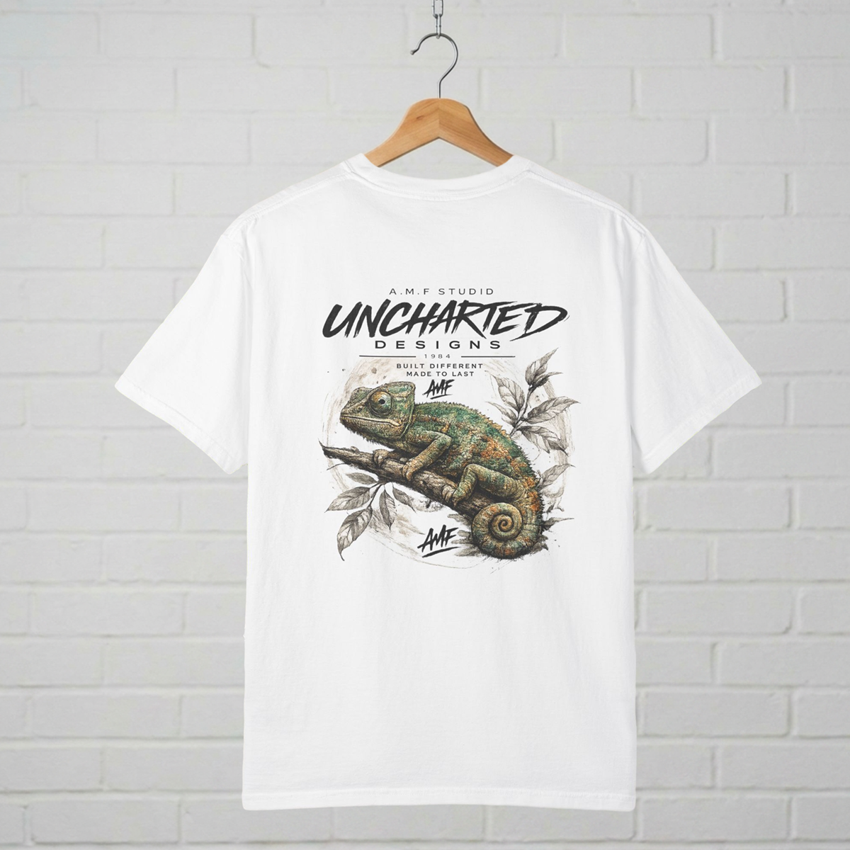 Chameleon T-Shirt A.M.F Studio 1984 Uncharted