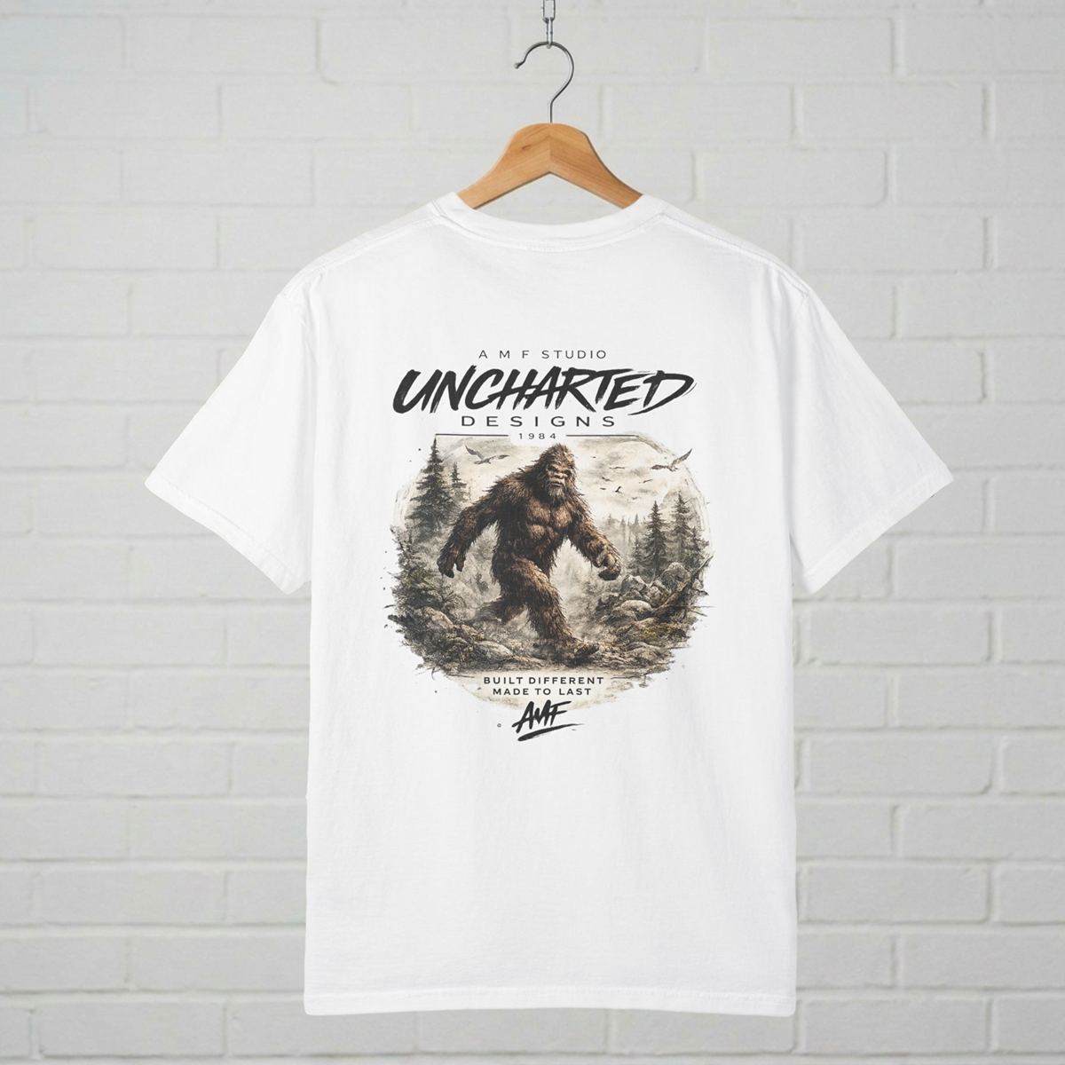 Bigfoot Wilderness T-Shirt A.M.F Studio 1984