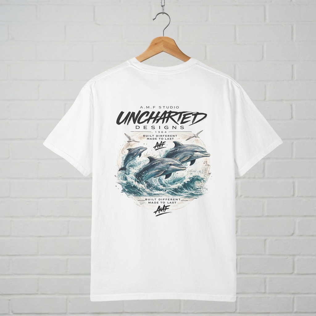 Dolphin Ocean T-Shirt AMF Studio 1984 Uncharted