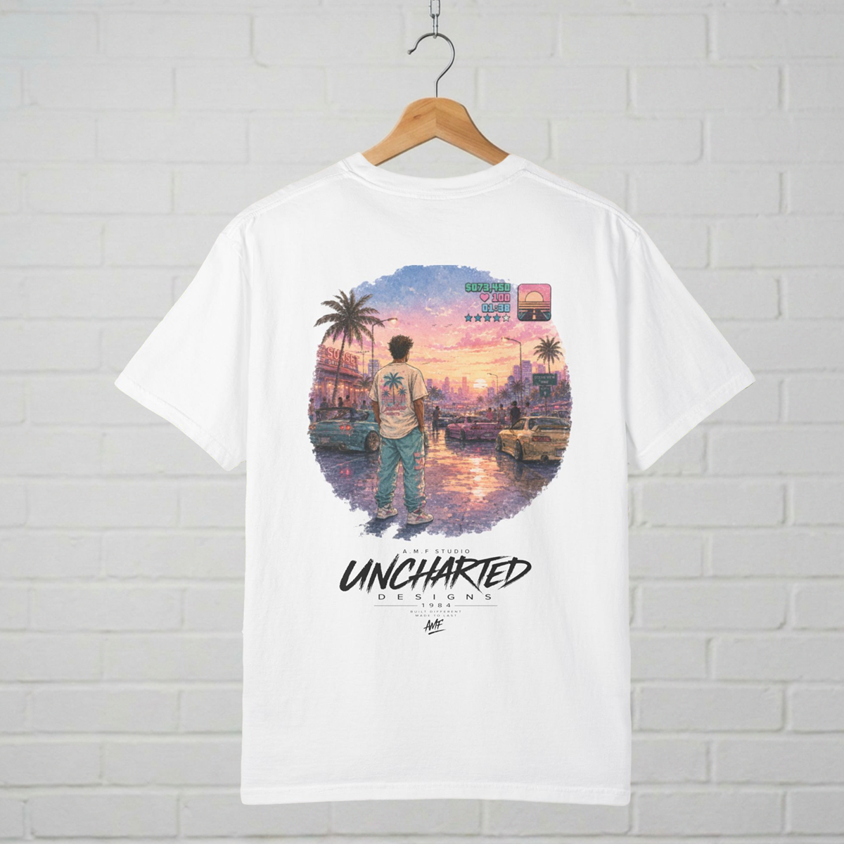 Vice City Aesthetic Shirt A.M.F Studio