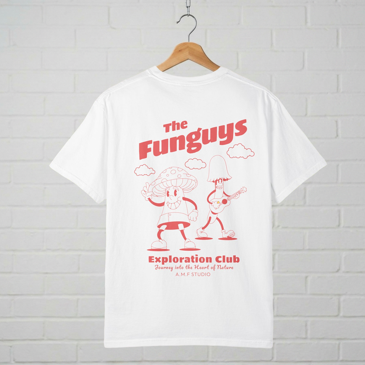 The Funguys Mushroom T-Shirt AMF Studio 1984 Uncharted Designs