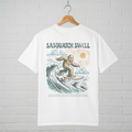 Sasquatch Swell Surf T-Shirt A.M.F Studio 1984 Uncharted Designs