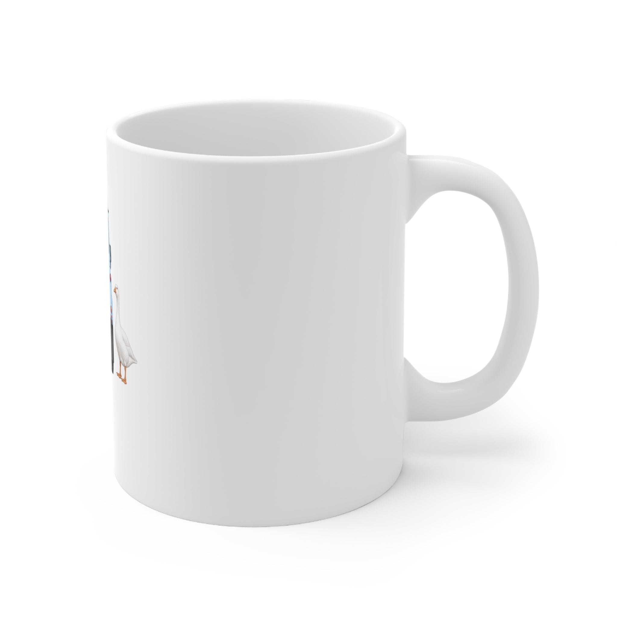 Blue Classic 4x4 & Goose Ceramic Coffee Mug – Country Gift – 11oz & 15oz | A.M.F Studio 1984