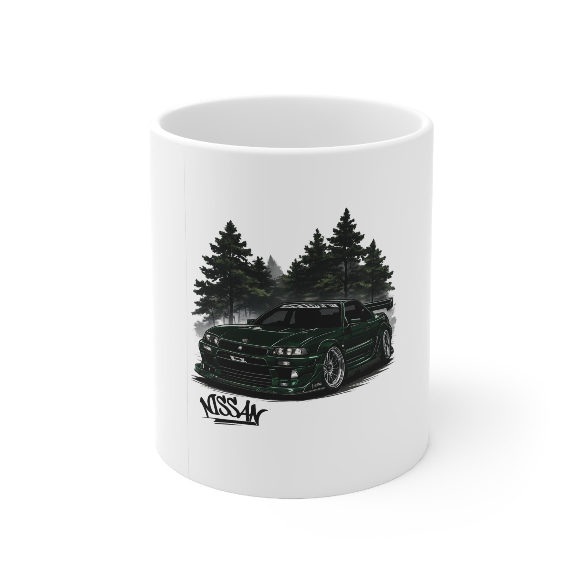 Japanese Performance Car Ceramic Coffee Mug  11oz & 15oz | A.M.F Studio 1984