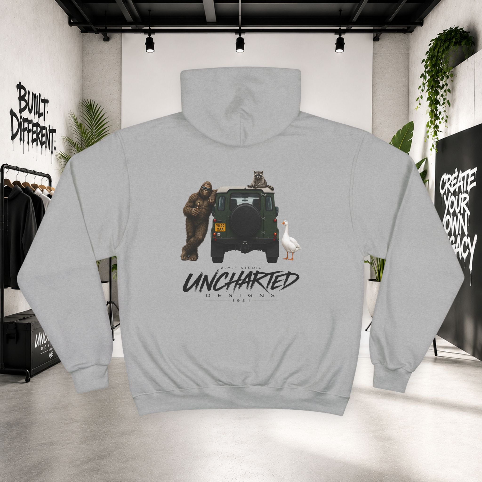 Champion x Uncharted Designs Bigfoot Defender Hoodie