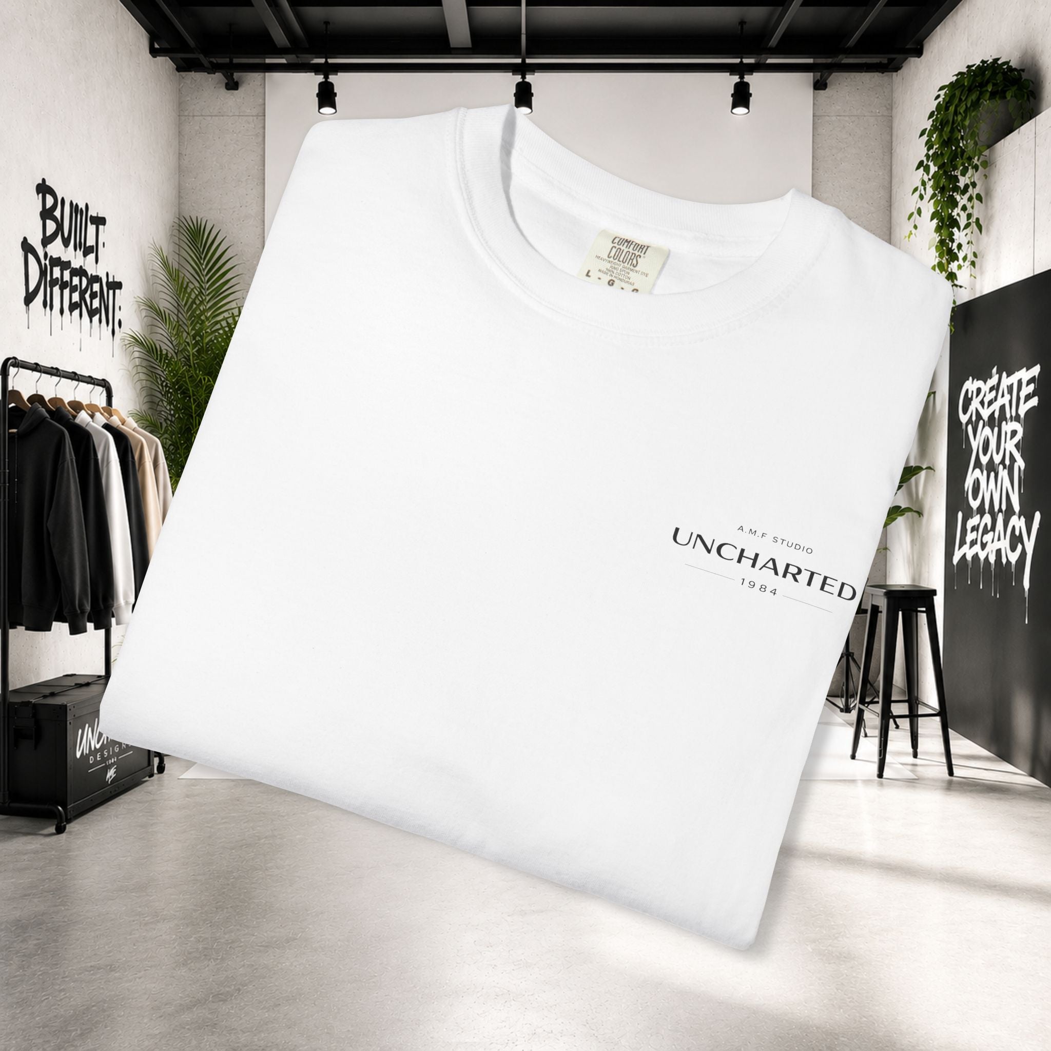 Sasquatch Swell Surf T-Shirt A.M.F Studio 1984 Uncharted Designs