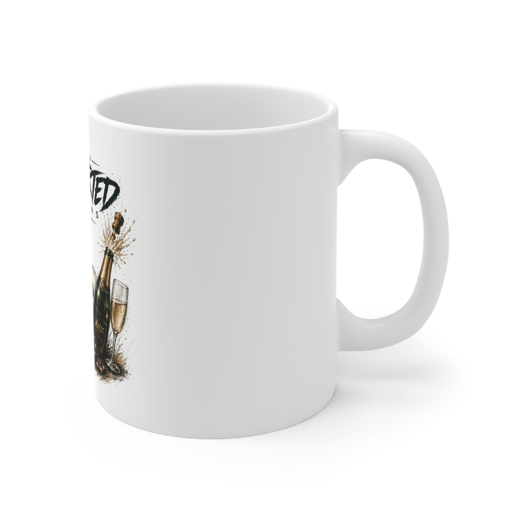 Motorsport Racing, Poker & Champagne Ceramic Coffee Mug  11oz & 15oz | A.M.F Studio 1984