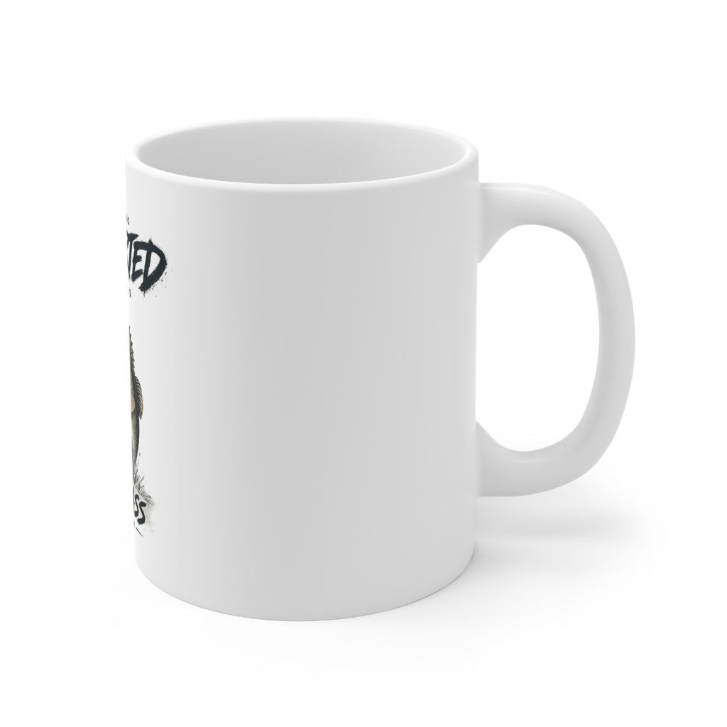 Big Bass Cuba Ceramic Coffee Mug  11oz & 15oz | A.M.F Studio 1984