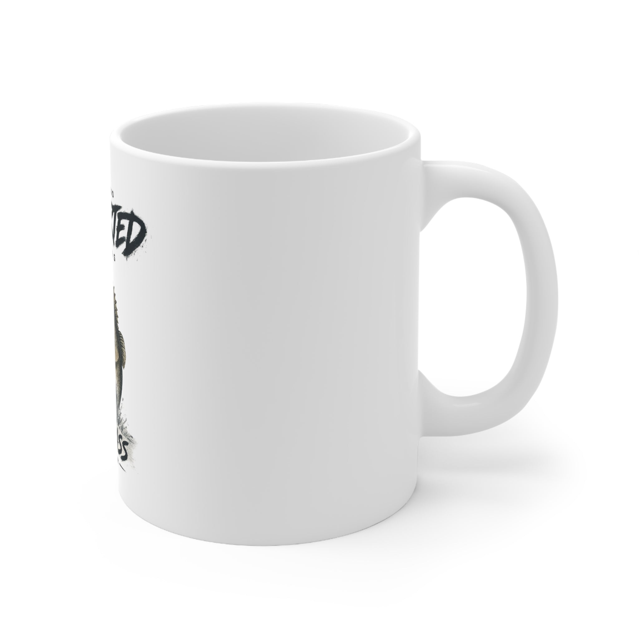 Big Bass Cuba Ceramic Coffee Mug  11oz & 15oz | A.M.F Studio 1984