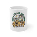 Life’s a Beach Make Some Waves Ceramic Coffee Mug – 11oz & 15oz | A.M.F Studio 1984