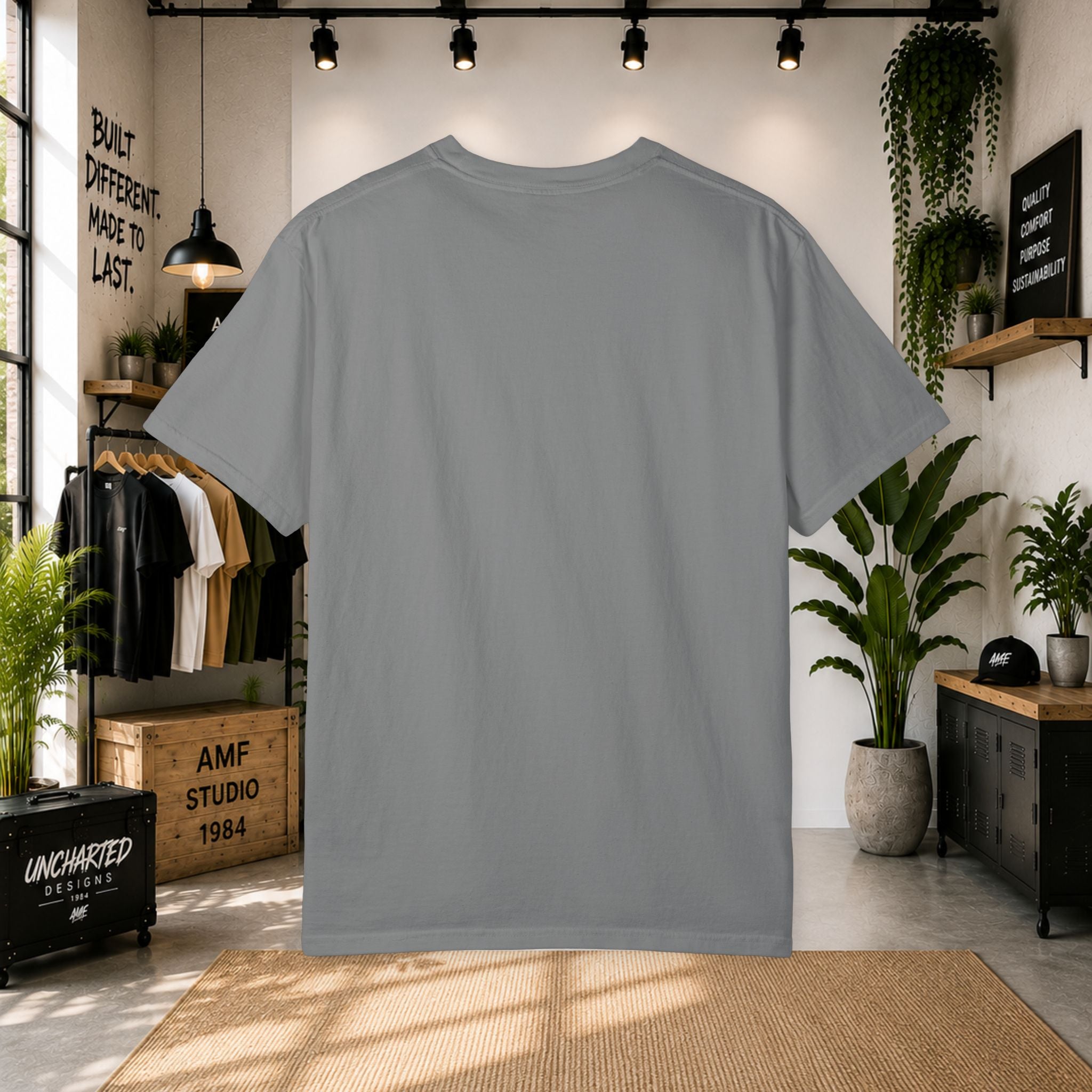Uncharted Essential T-Shirt | Premium Minimal Streetwear | AMF Studio 1984
