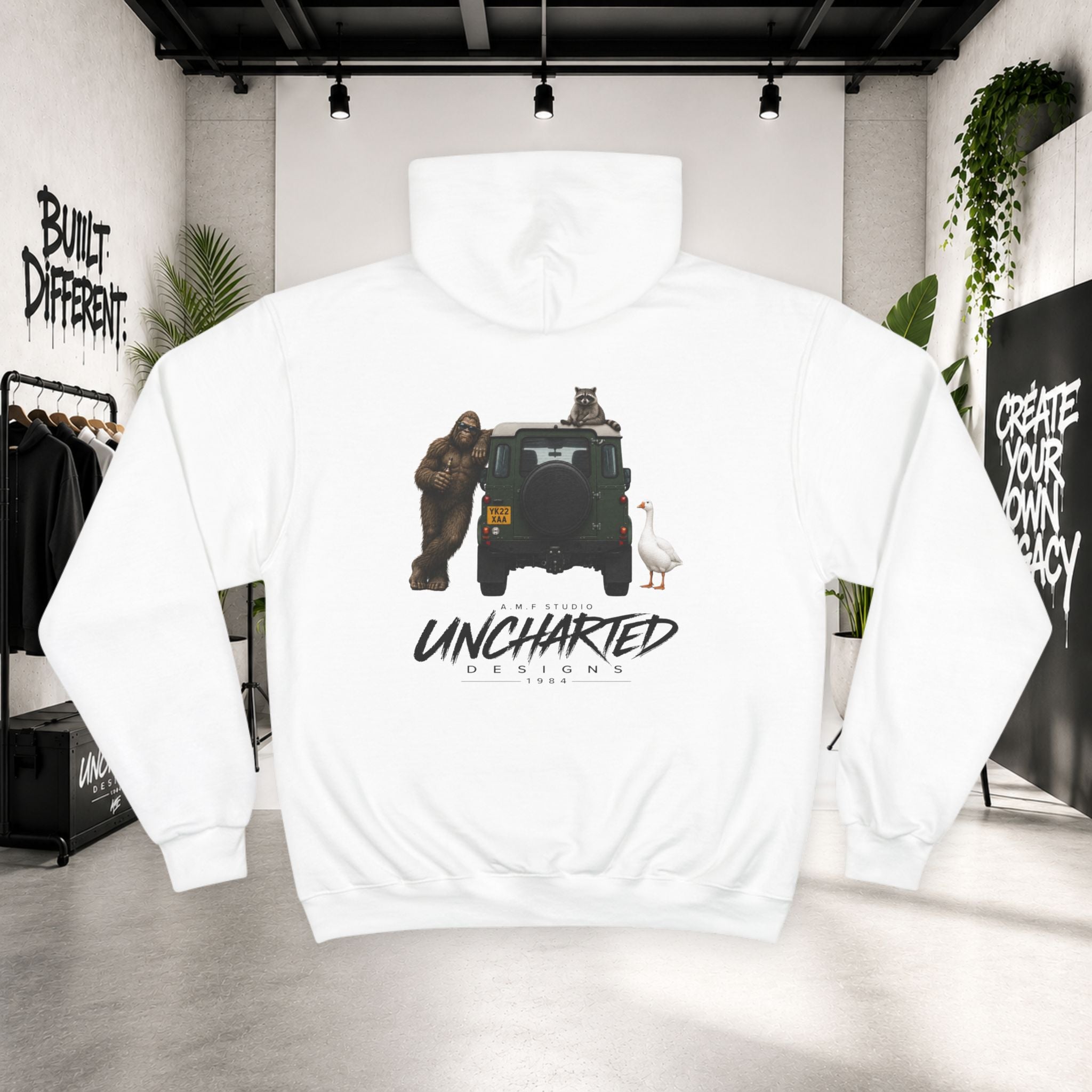 Champion x Uncharted Designs Bigfoot Defender Hoodie